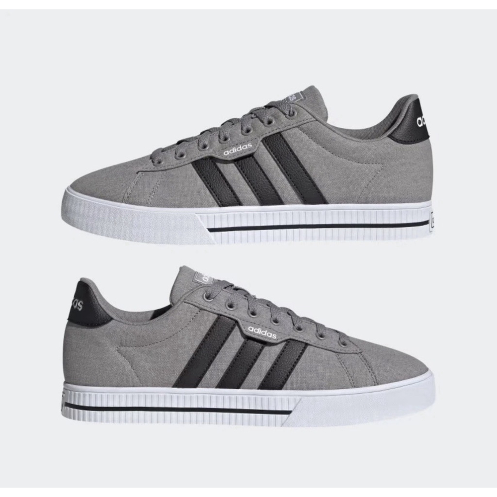 NEW Adidas Gray Men’s Daily 3.0 Tennis Shoes 11 - Picture 9 of 10